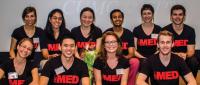 Students at InnovateMED conference.